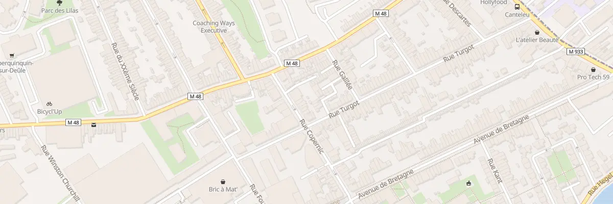Plan du 42 Rue Copernic à Lille