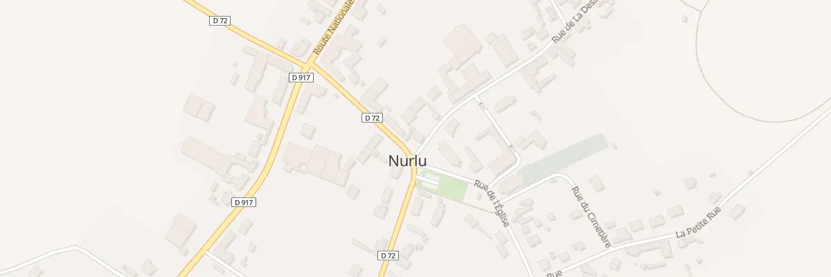 Plan du 1 Rue de la Taille à Nurlu