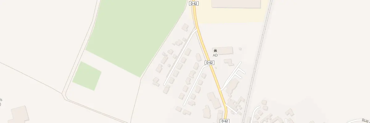 Plan du 92 Rue Jean-baptiste Lebas à Phalempin