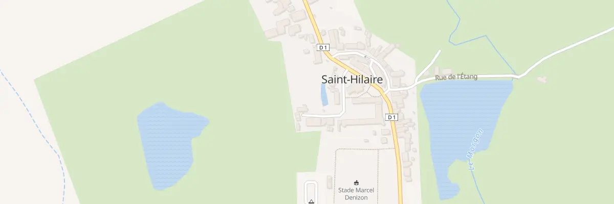 Plan du 8 Pl de l’Eglise à Saint-Hilaire
