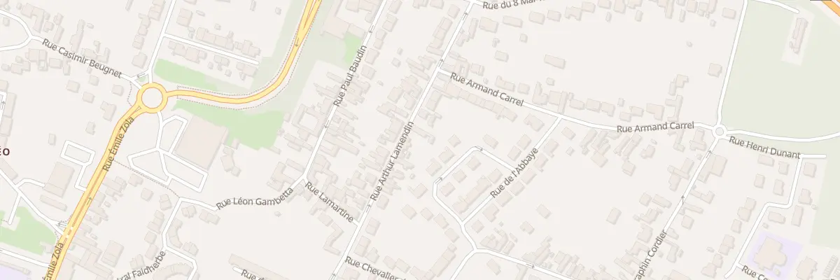 Plan du 30 Rue Arthur Lamendin à Courcelles-lès-Lens