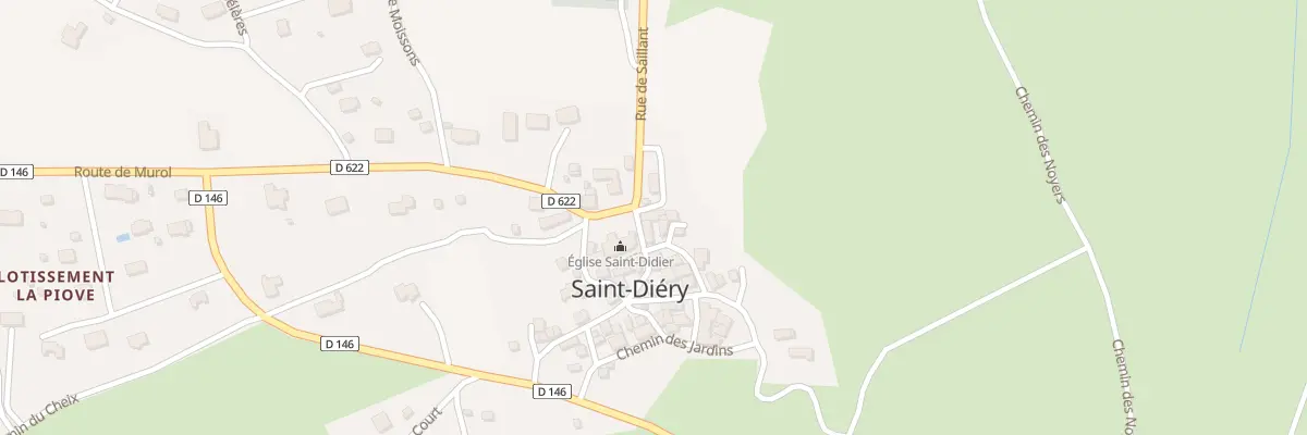 Plan du 5008 Saint Diery Haut à Saint-Diéry