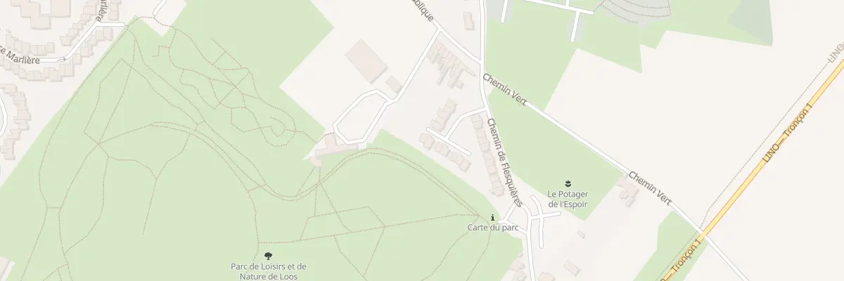 Plan du 12 All des Champs à Loos