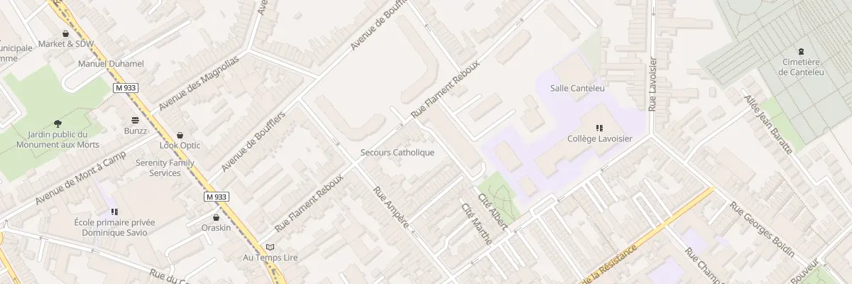 Plan du 105 Rue Flament Reboux à Lambersart