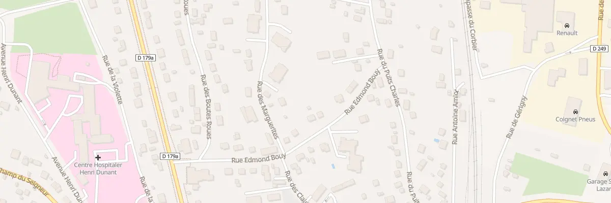Plan du 23 Rue Edmond Bouy à La Charité-sur-Loire