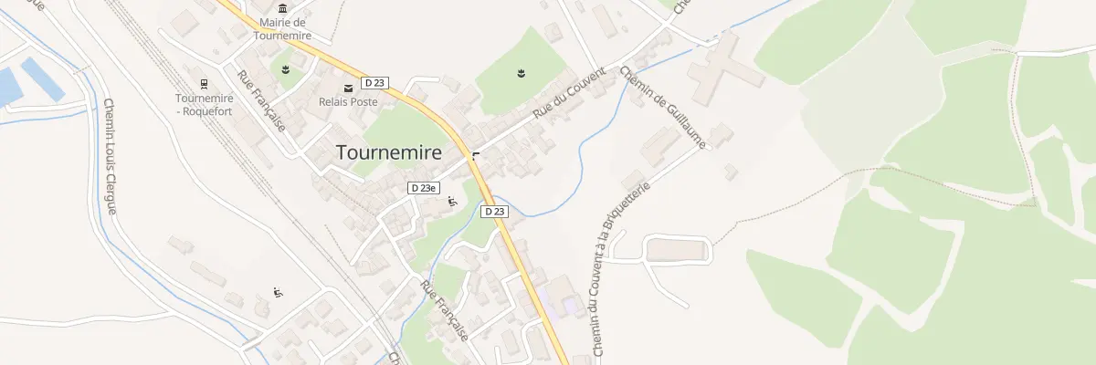 Plan du 11 Rue du Couvent à Tournemire
