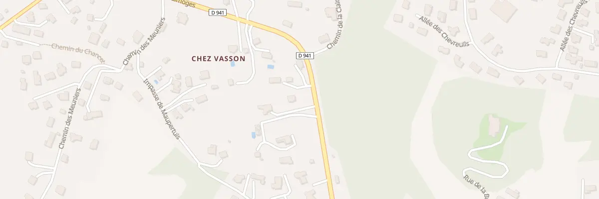 Plan du 29 Rte de Limoges à Orcines