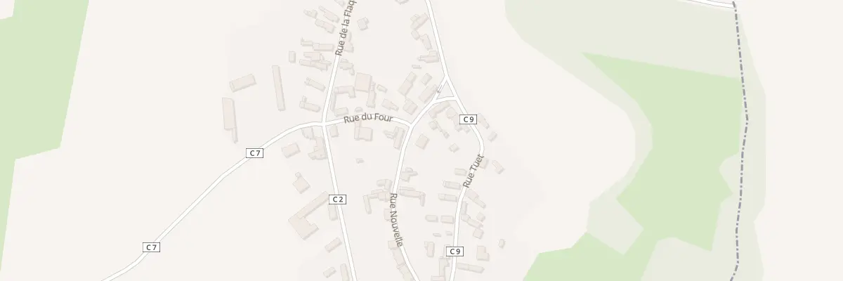 Plan du 1 Rue Nouvelle à Équancourt
