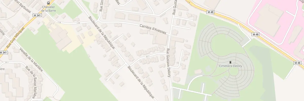 Plan du 15 Rue du Hameau d’Ennequin à Loos