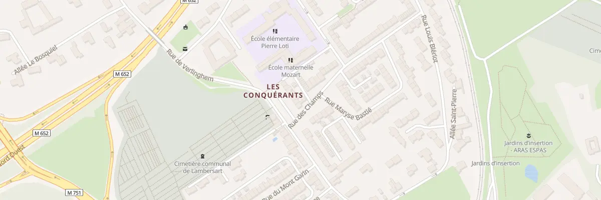Plan du 164 Rue de Verlinghem à Lambersart