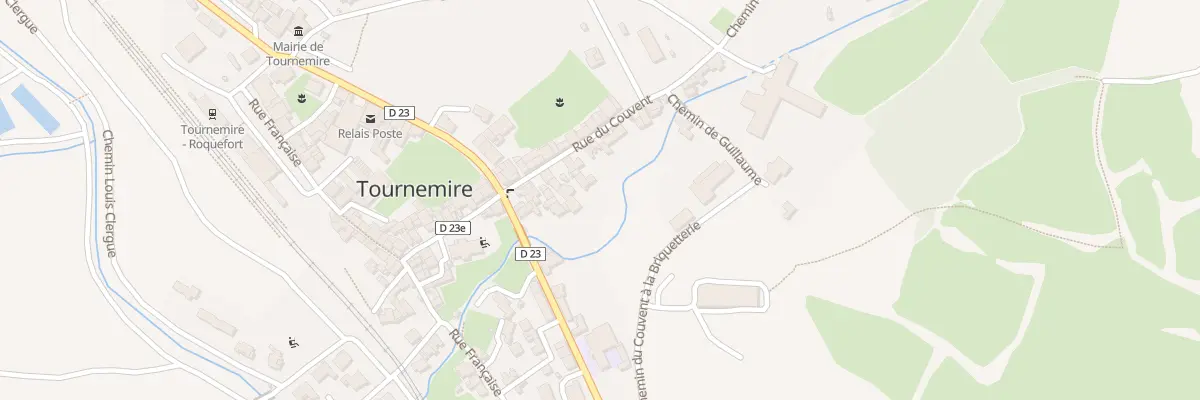 Plan du 17 Rue du Couvent à Tournemire