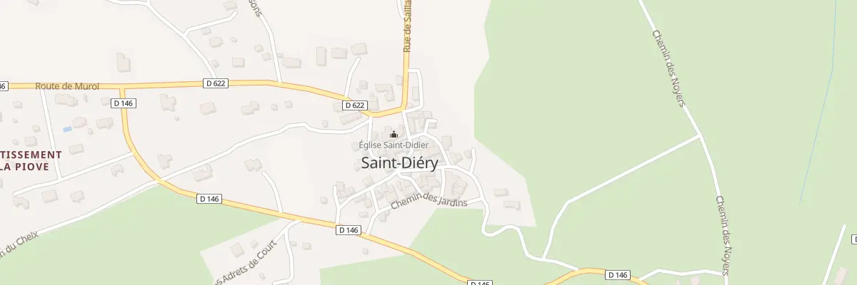 Plan du 5017 Saint Diery Haut à Saint-Diéry