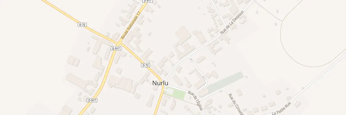 Plan du 6 Rue de Là Dessous à Nurlu