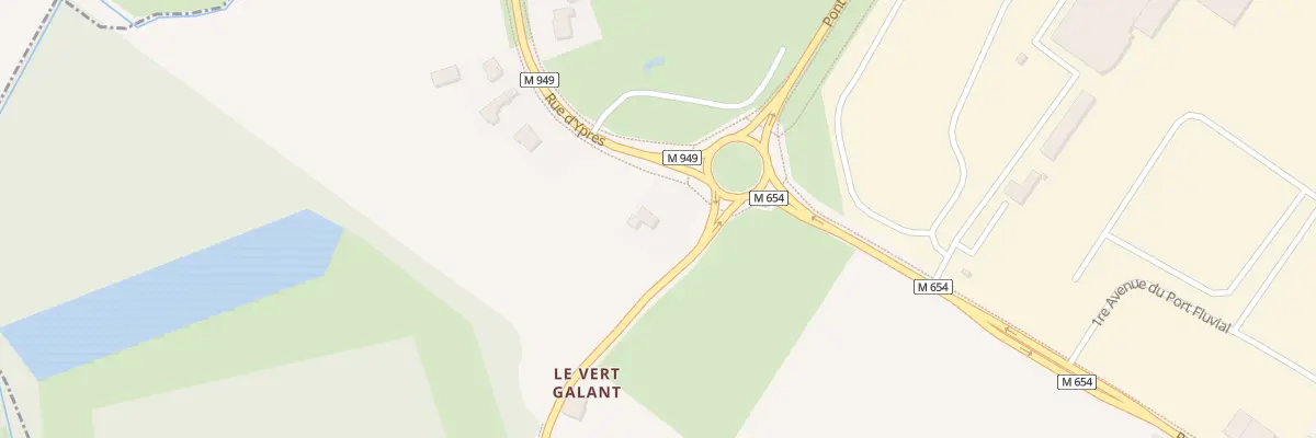 Plan du 3225 Rue d’Ypres à Wambrechies