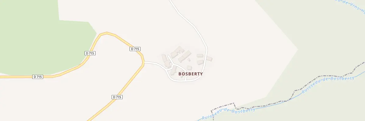 Plan du 5147 Bosberty à Anzat-le-Luguet
