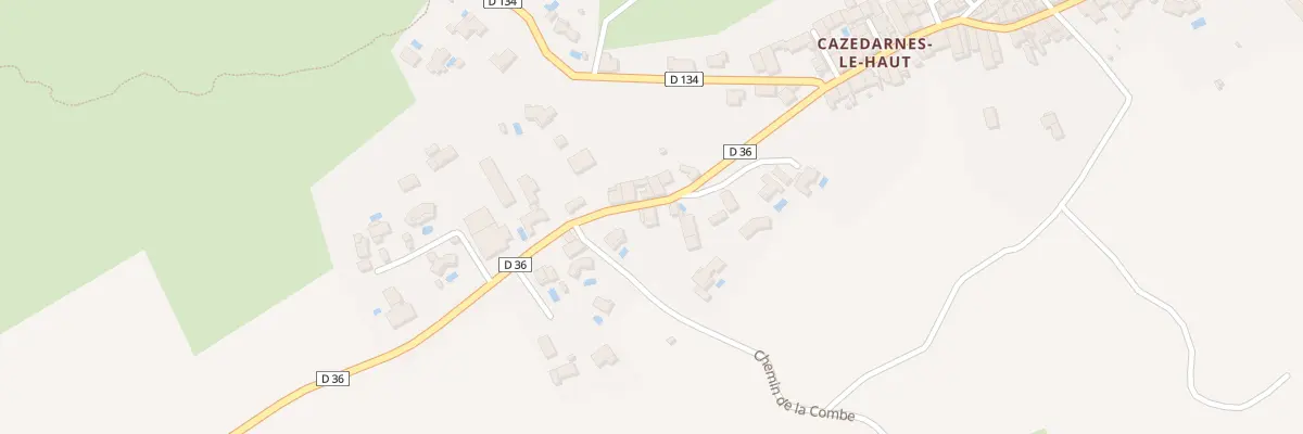 Plan du 15 Av de Saint Bauléry à Cazedarnes