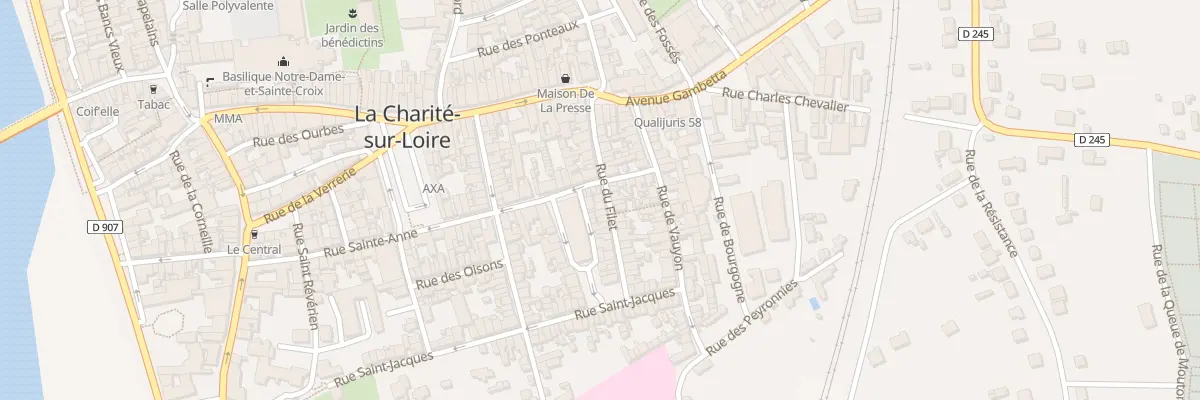 Plan du 16 Rue du Filet à La Charité-sur-Loire