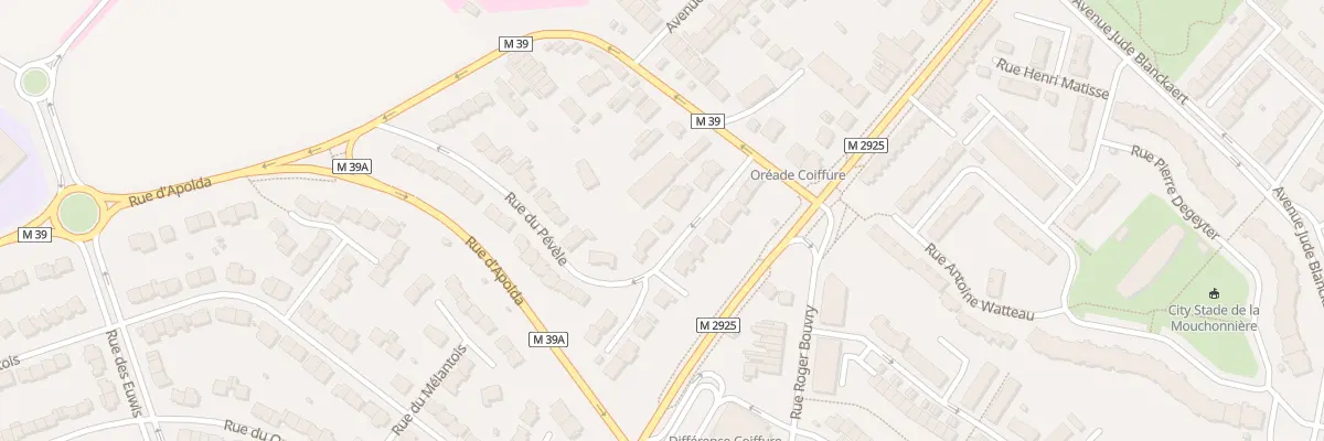 Plan du 8 Rue du Pévèle à Seclin