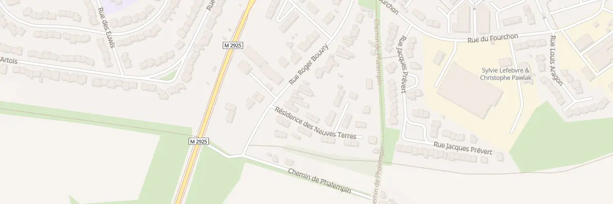 Plan du 121 Rue Roger Bouvry à Seclin