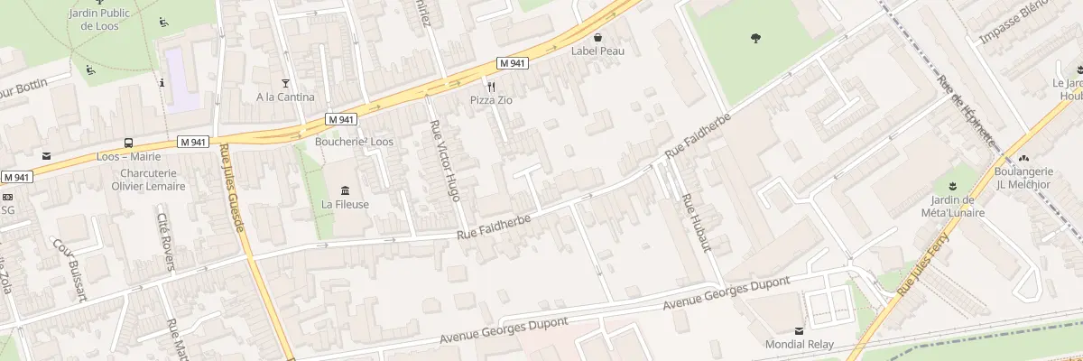 Plan du 326 Rue Faidherbe à Loos