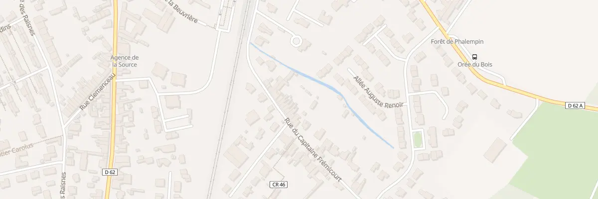 Plan du 29 Rue du Cap Fremicourt à Phalempin