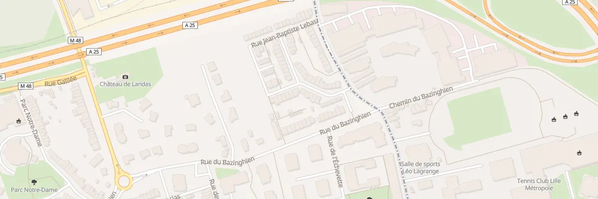Plan du 9 Rue Léon Jouhaux à Loos