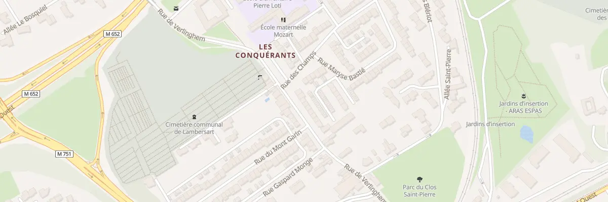 Plan du 156 Rue de Verlinghem à Lambersart