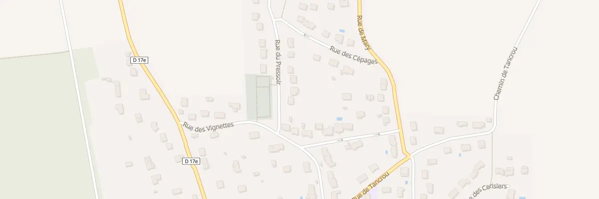 Plan du 2 Rue du Pressoir à Armentières-en-Brie