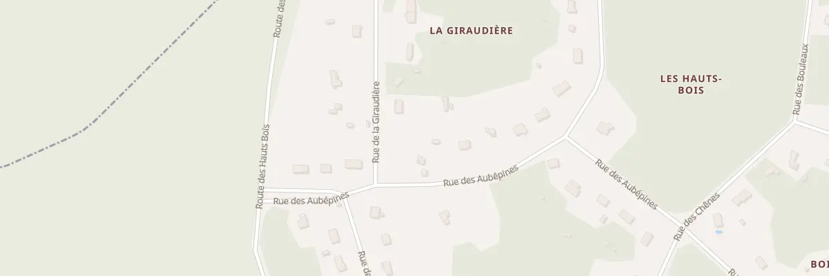 Plan du 62 Rue de la Giraudière à Saint-Hilaire-les-Andrésis