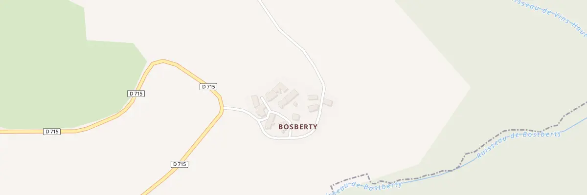 Plan du 5143 Bosberty à Anzat-le-Luguet