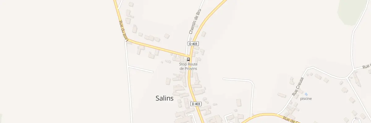 Plan du 35 Rue de Provins à Salins