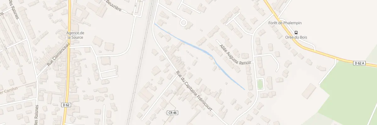 Plan du 33 Rue du Cap Fremicourt à Phalempin