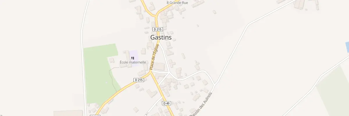 Plan du 8 Pl de l’Eglise à Gastins