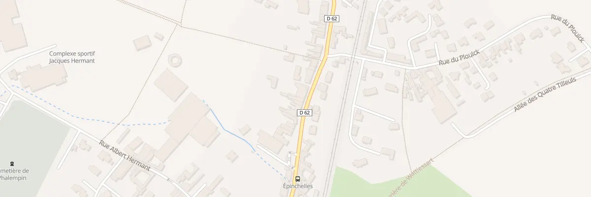 Plan du 63B Rue Jean-baptiste Lebas à Phalempin