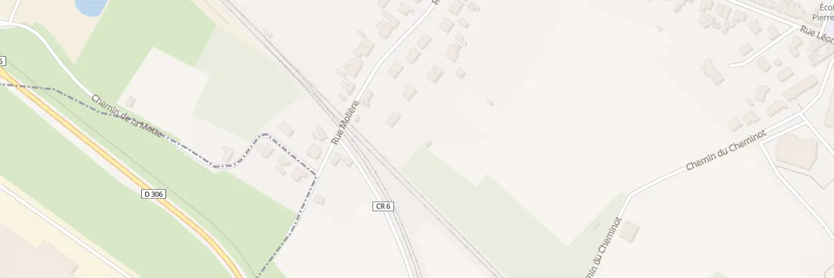 Plan du 485 Rue Molière à Ostricourt