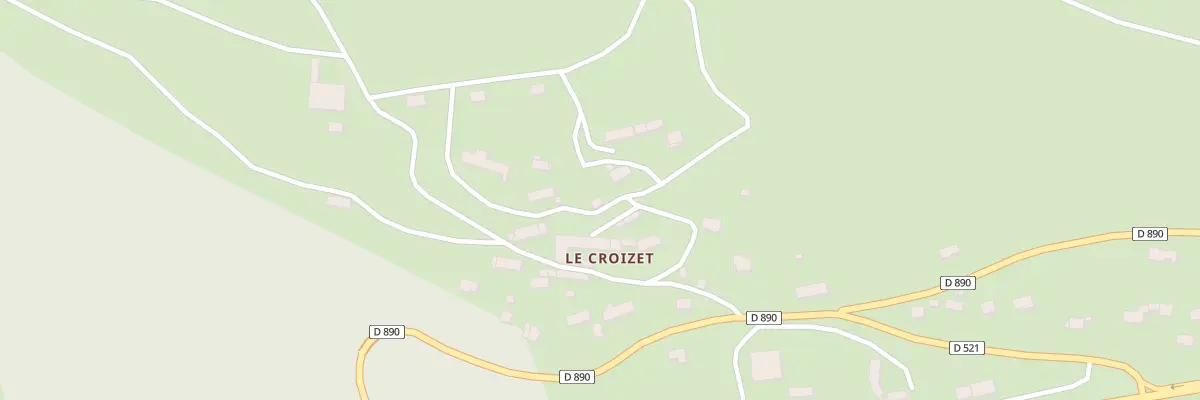 Plan du 5010 Le Croizet aux Ternes