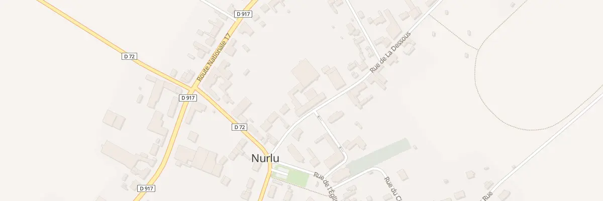 Plan du 8 Rue de Là Dessous à Nurlu