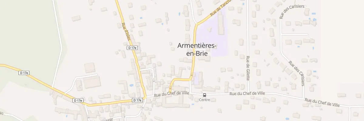 Plan du 3 Rue des Vignettes à Armentières-en-Brie