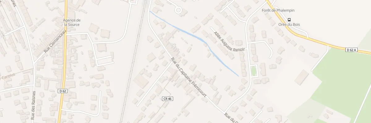 Plan du 39 Rue du Cap Fremicourt à Phalempin