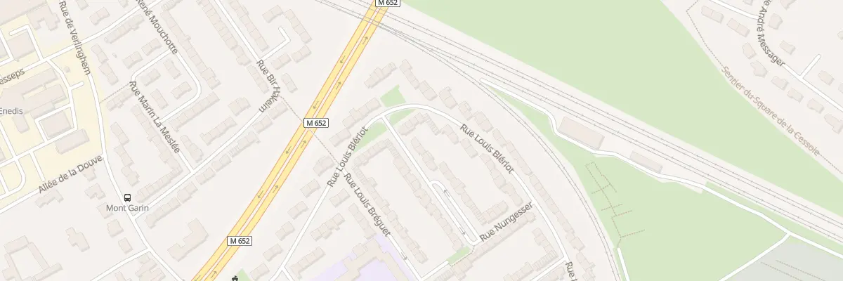 Plan du 1 Rue Nungesser à Lambersart