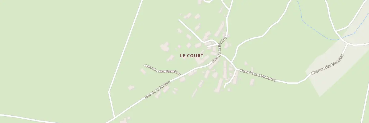 Plan du 5185 Le Court à Loubeyrat