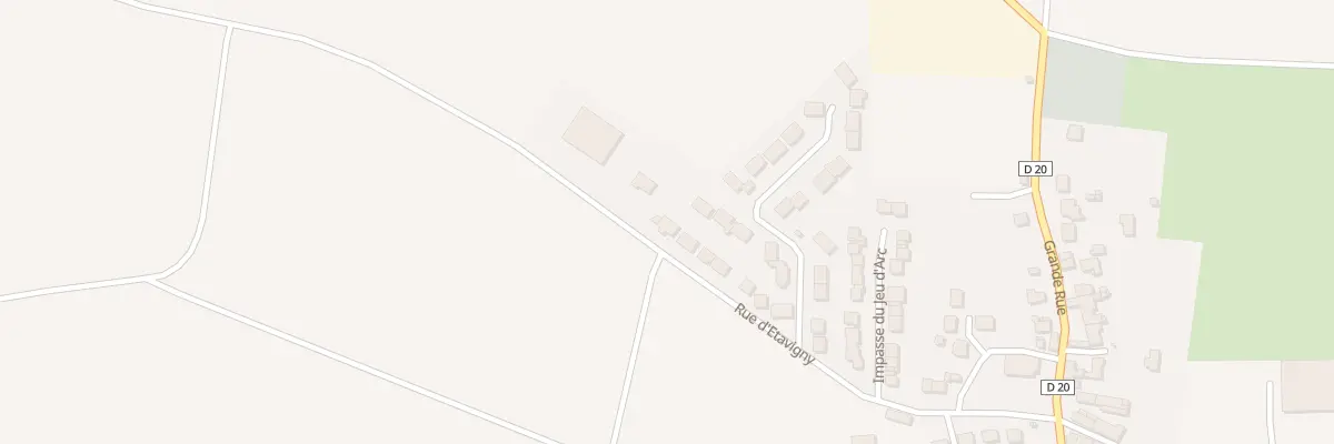 Plan du 15 Rue d’Etavigny à Rouvres-en-Multien