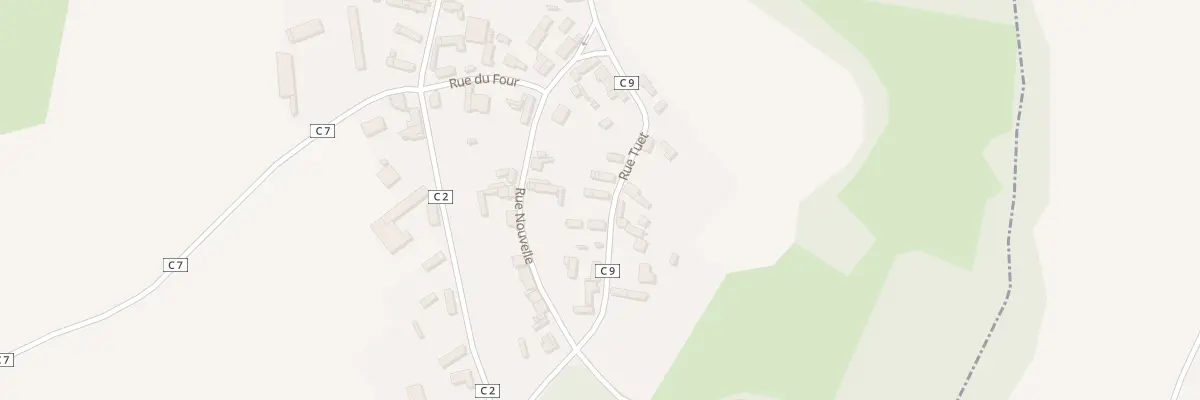 Plan du 12 Rue Tuet à Équancourt