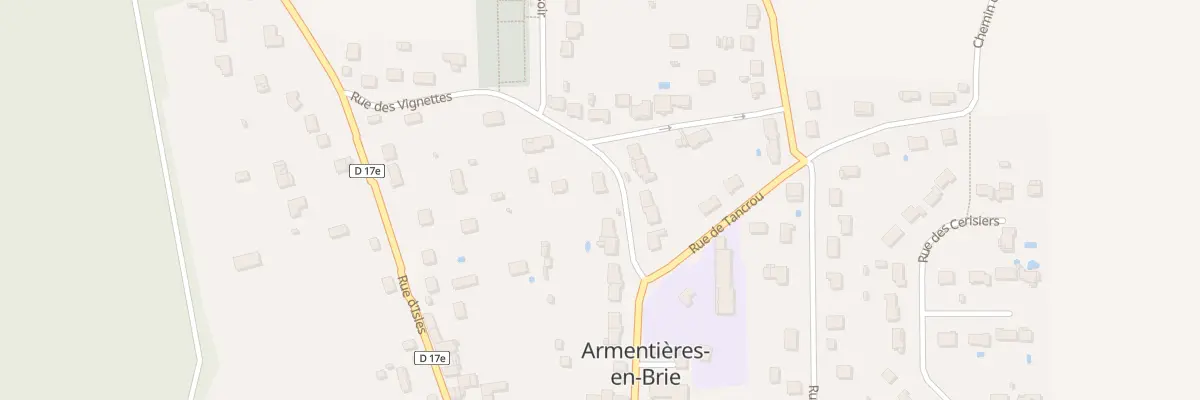 Plan du 21 Rue des Vignettes à Armentières-en-Brie