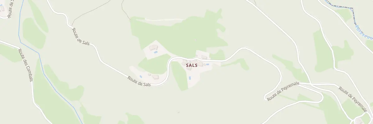 Plan du 5203F Sals à Saint-Geniès-de-Varensal