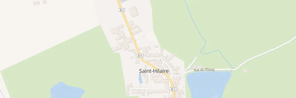 Plan du 25 Rue de la Poste à Saint-Hilaire