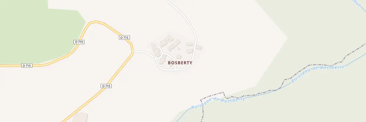 Plan du 5142 Bosberty à Anzat-le-Luguet
