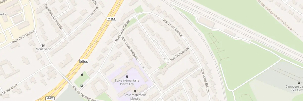 Plan du 16 Rue Nungesser à Lambersart