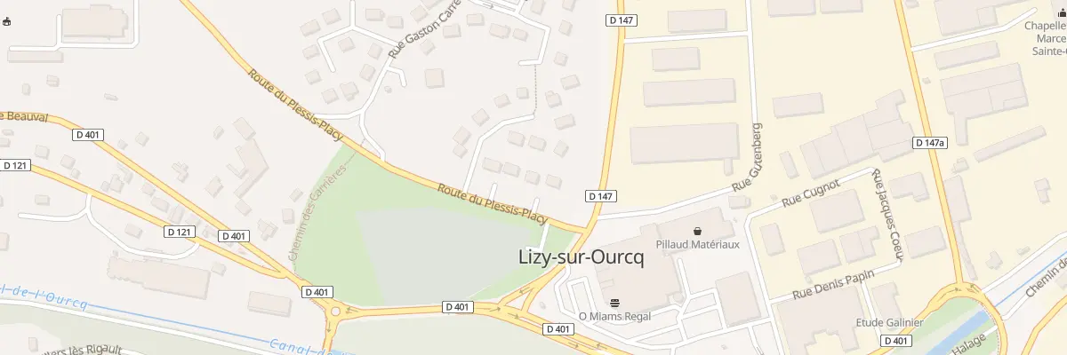 Plan du 3 Rte du Plessis - Placy à Lizy-sur-Ourcq