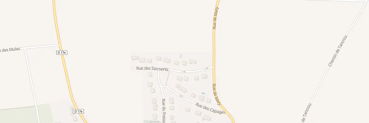 Plan du 6 Rue des Sarments à Armentières-en-Brie